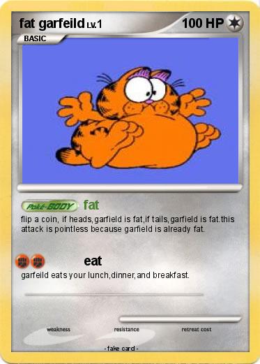 Pokemon fat garfeild