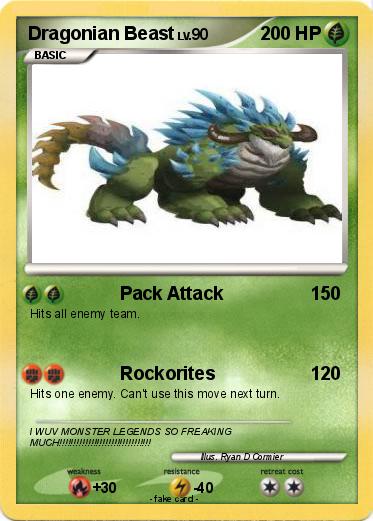Pokemon Dragonian Beast