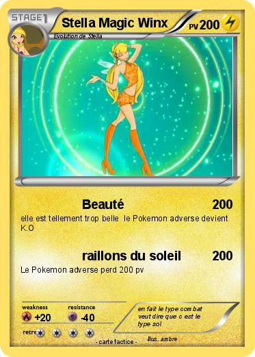 Pokemon Stella Magic Winx