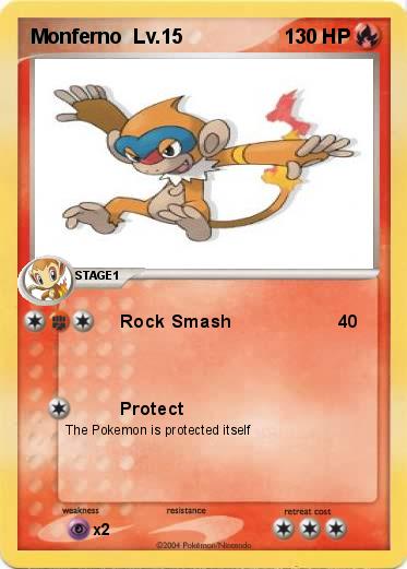 Pokemon Monferno  Lv.15