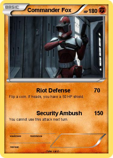 Pokemon Commander Fox
