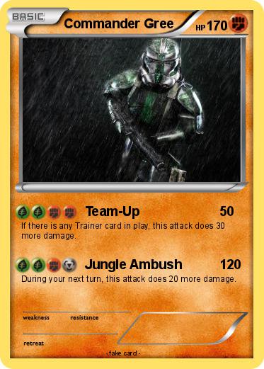 Pokemon Commander Gree