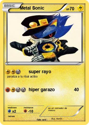 Pokemon Metal Sonic