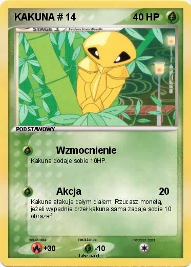 Pokemon KAKUNA # 14
