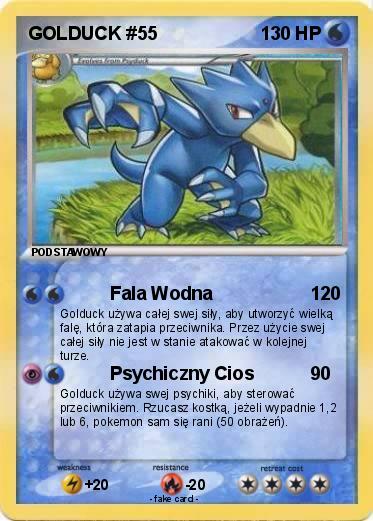 Pokemon GOLDUCK #55