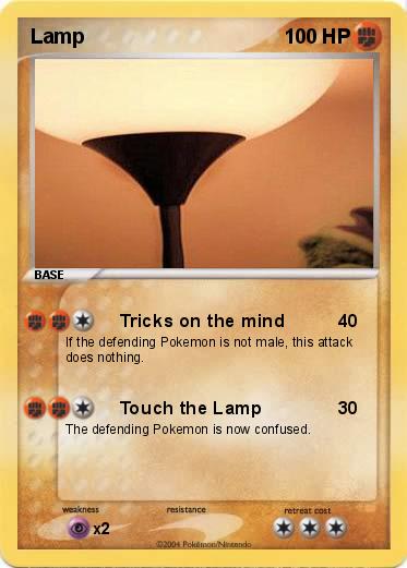 Pokemon Lamp