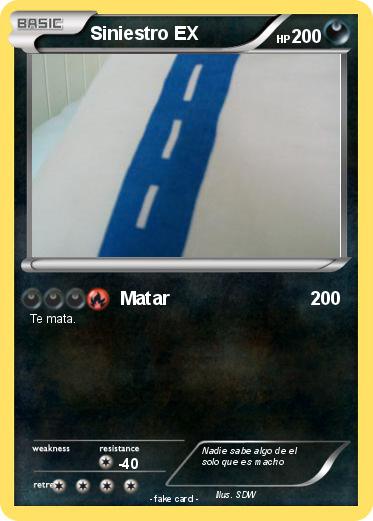 Pokemon Siniestro EX