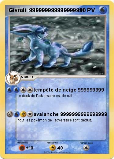 Pokemon Givrali  99999999999999999