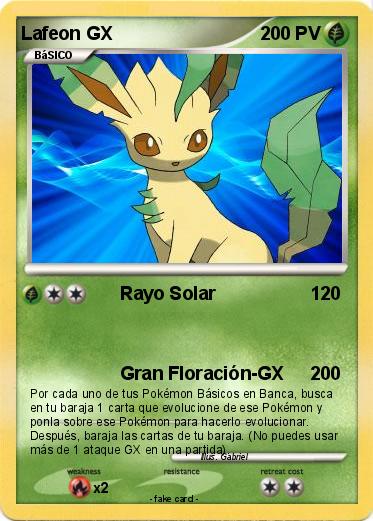 Pokemon Lafeon GX