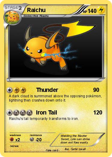 Pokemon Raichu