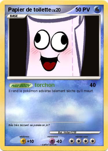 Pokemon Papier de toilette
