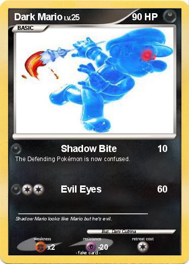 Pokemon Dark Mario