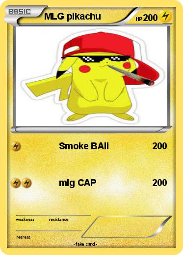 Pokemon MLG pikachu