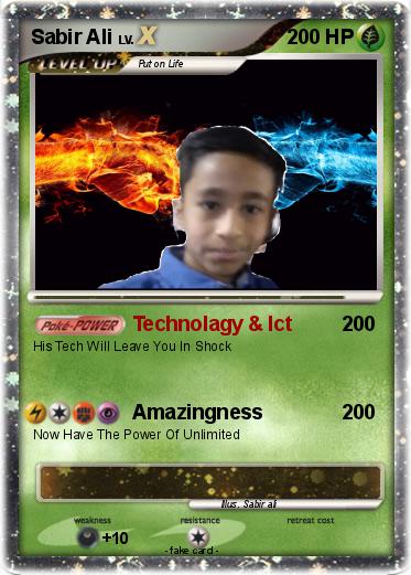 Pokemon Sabir Ali