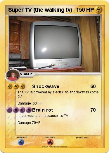 Pokemon Super TV (the walking tv)