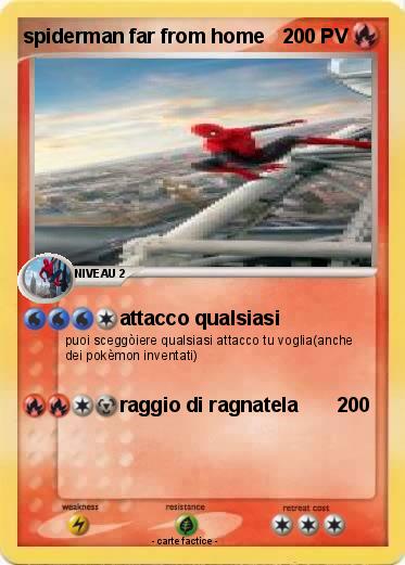 Pokemon spiderman far from home