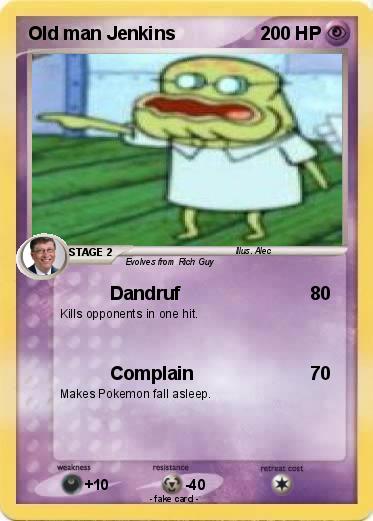 Pokemon Old man Jenkins