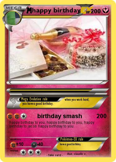 Pokemon happy birthday