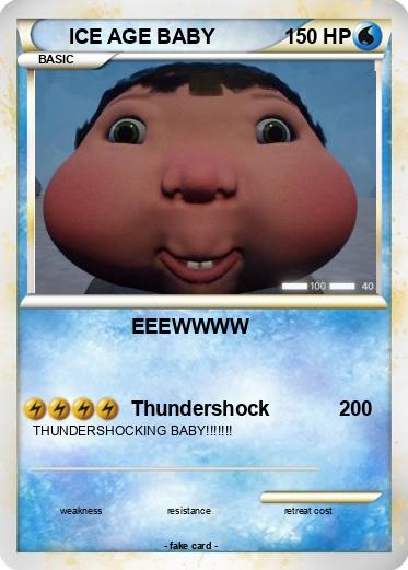 Pokemon ICE AGE BABY