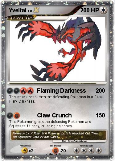 Pokemon Yveltal