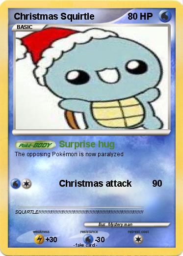 Pokemon Christmas Squirtle