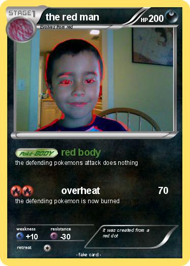 Pokemon the red man