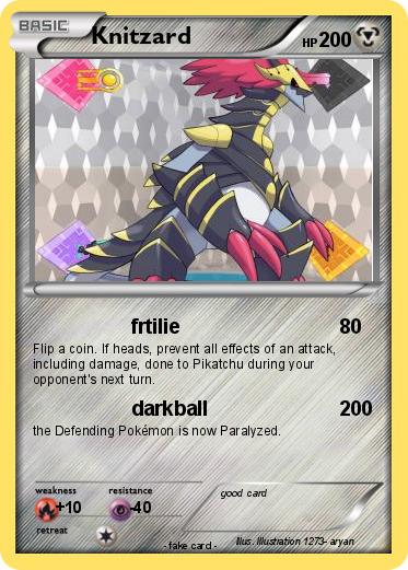 Pokemon Knitzard