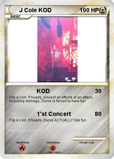 Pokemon J Cole KOD