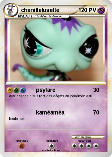 Pokemon chenillelusette