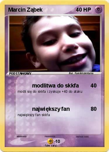 Pokemon Marcin Ząbek