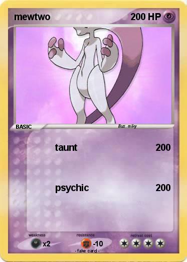 Pokemon mewtwo