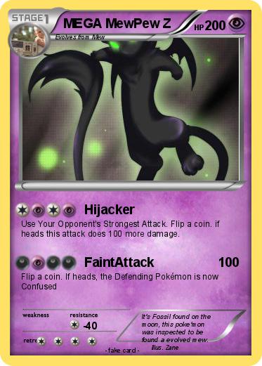 Pokemon MEGA MewPew Z