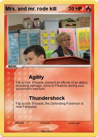 Pokemon Mrs. and mr. rode kill