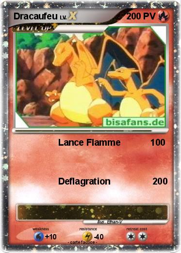 Pokemon Dracaufeu