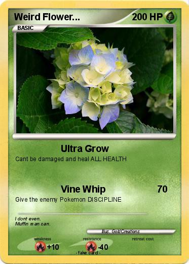 Pokemon Weird Flower...