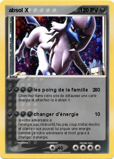 Pokemon absol X