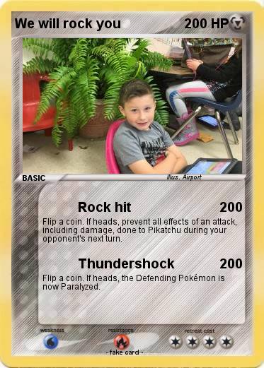 Pokemon We will rock you