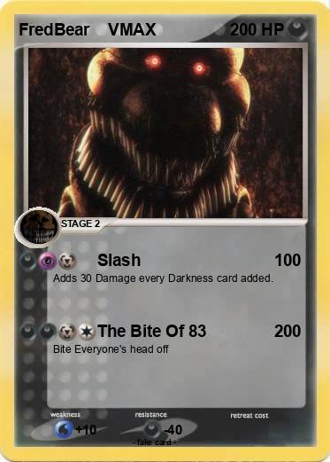 Pokemon FredBear    VMAX