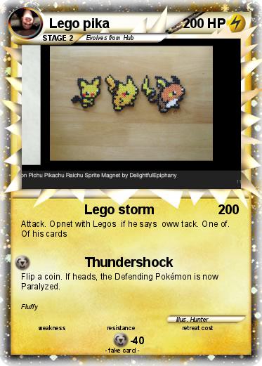 Pokemon Lego pika