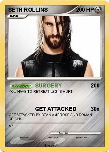 Pokemon SETH ROLLINS