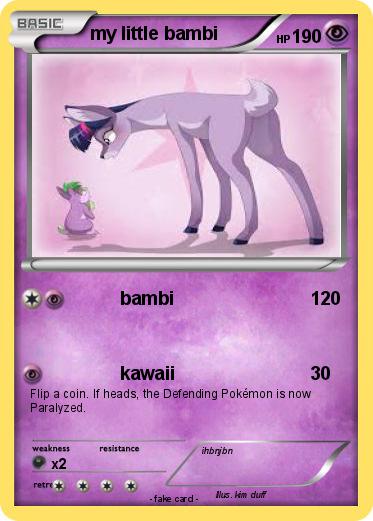 Pokemon my little bambi