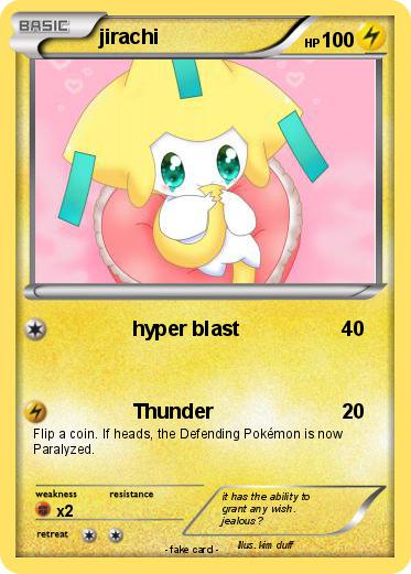 Pokemon jirachi