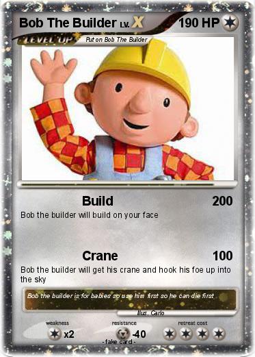 Pokemon Bob The Builder