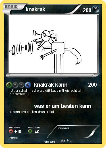Pokemon knakrak