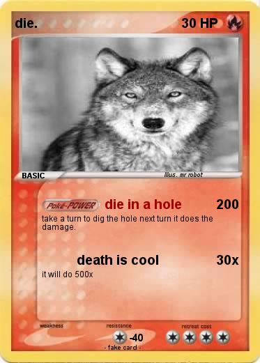 Pokemon die.