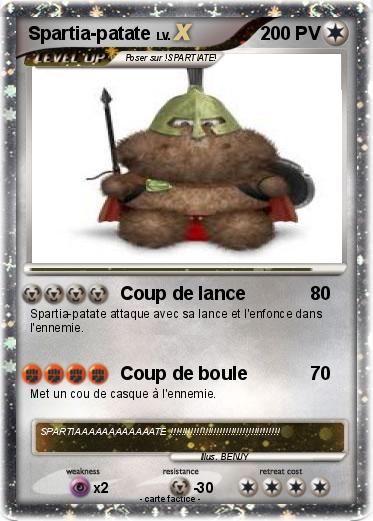 Pokemon Spartia-patate