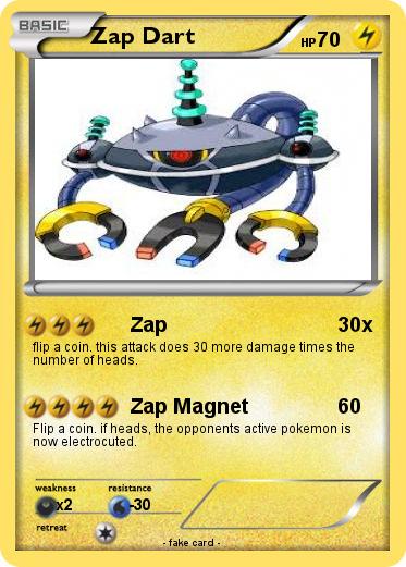 Pokemon Zap Dart
