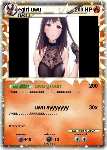 Pokemon egirl uwu