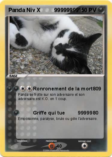 Pokemon Panda Niv X         99999999