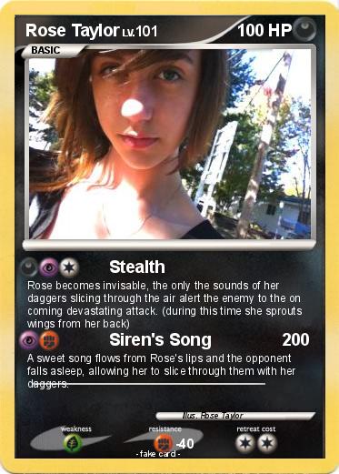 Pokemon Rose Taylor